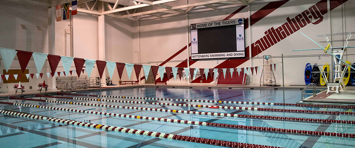 Wittenberg Natatorium in the Health, Wellness & Athletics Complex