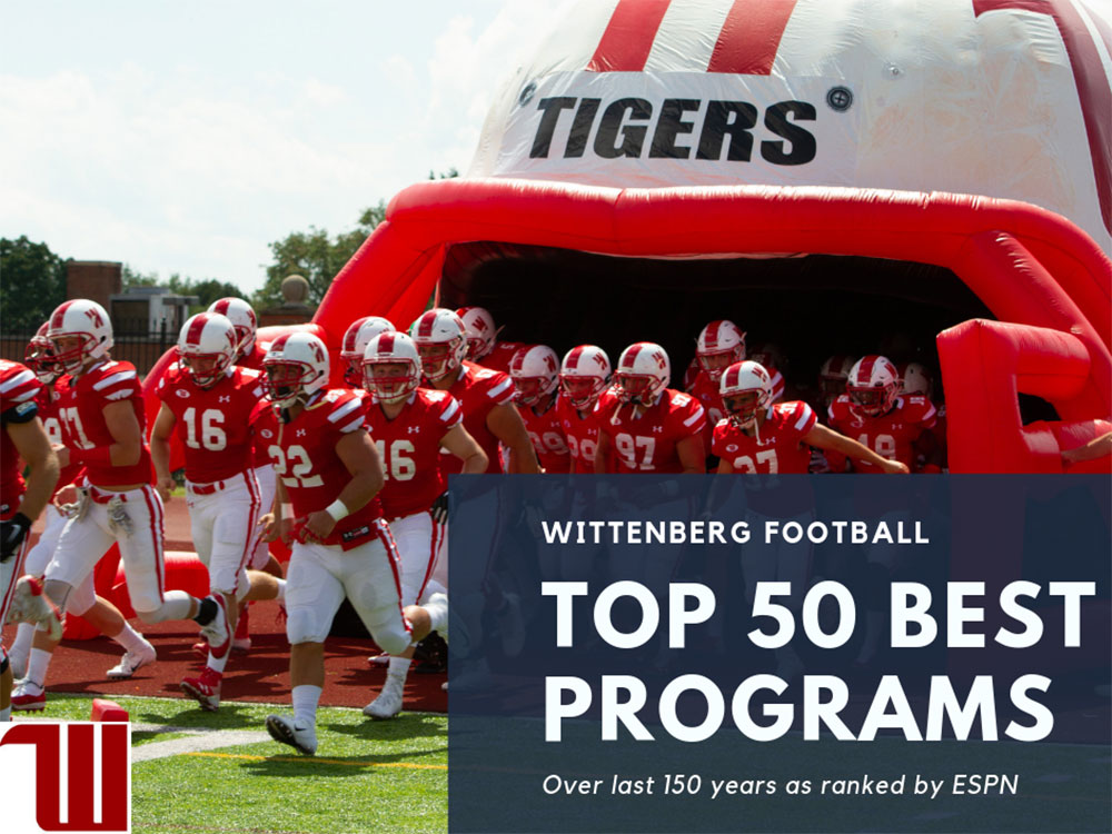 Wittenberg Football Graphic
