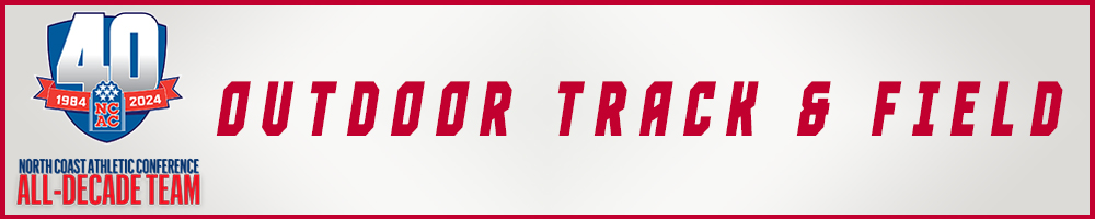 Cross Country NCAC All-Decade Graphic
