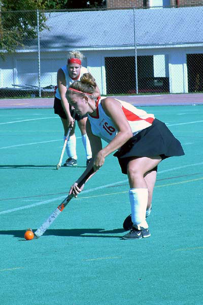 Carrie Happ was all-region and all-conference in 2003.