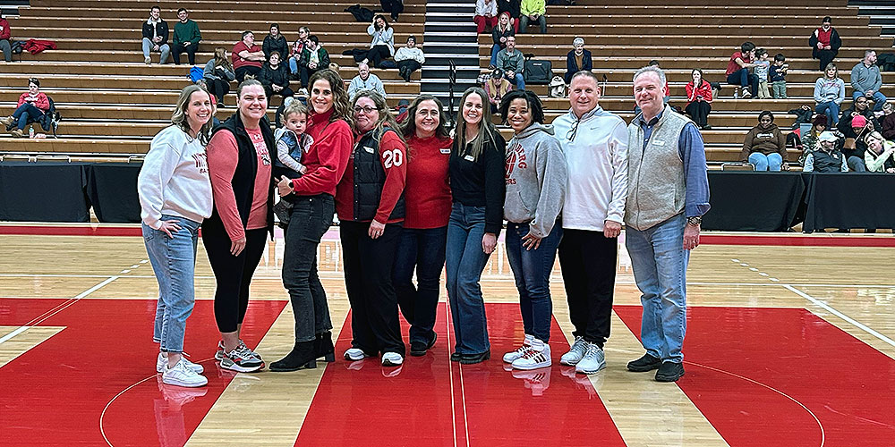 Women's Basketball 2003-04 Team and Coaches Reunion